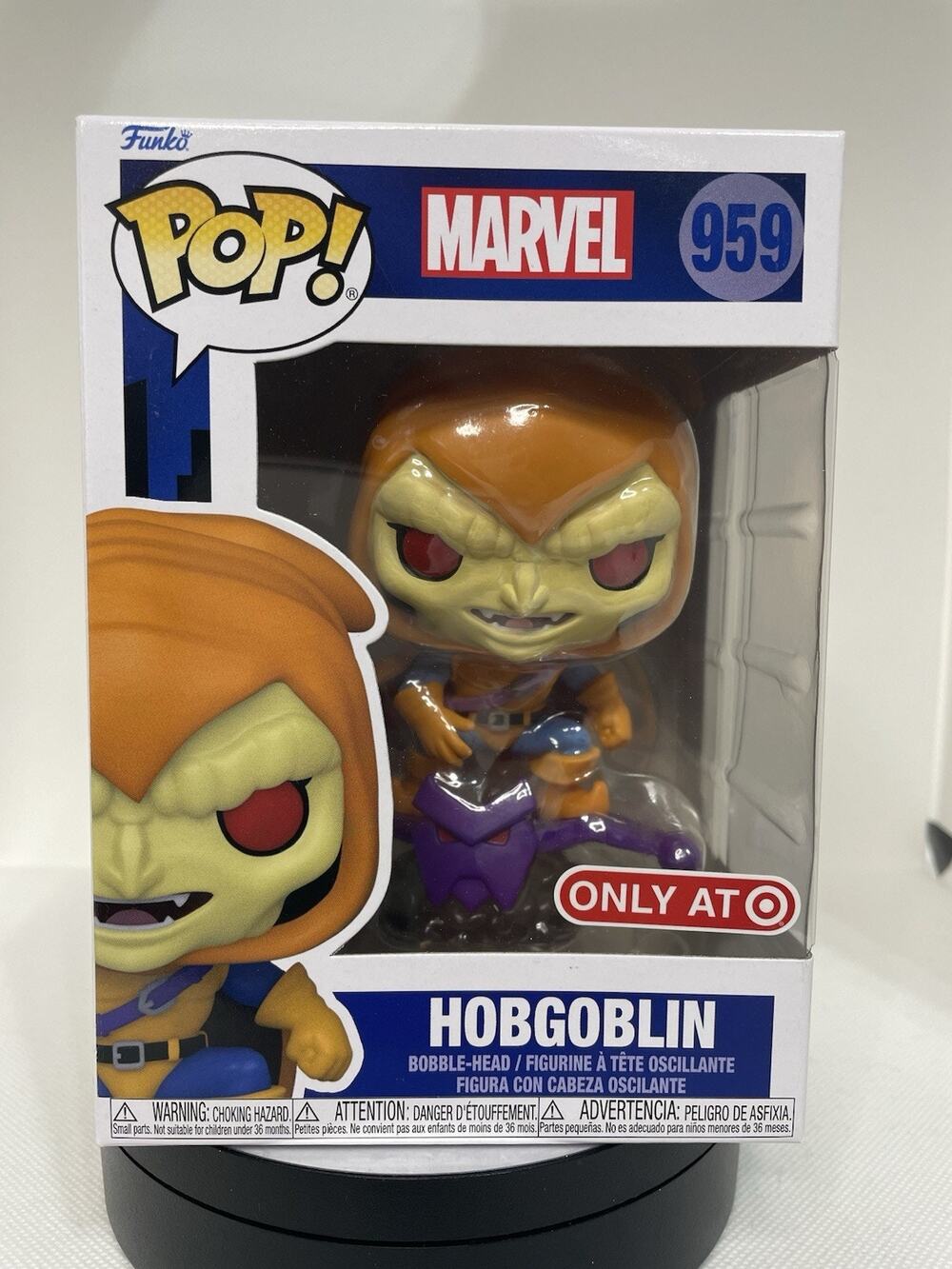 FUNKO POP MARVEL ANIMATED SPIDER-MAN TARGET EXCLUSIVE HOBGOBLIN #959